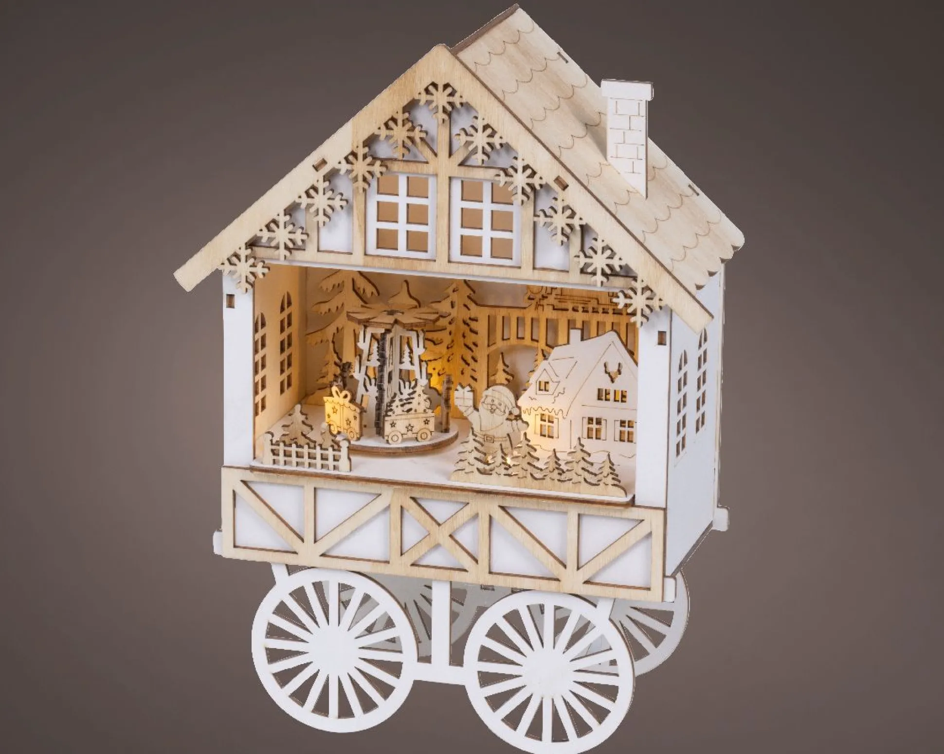 Led scenery triplex steady batterij