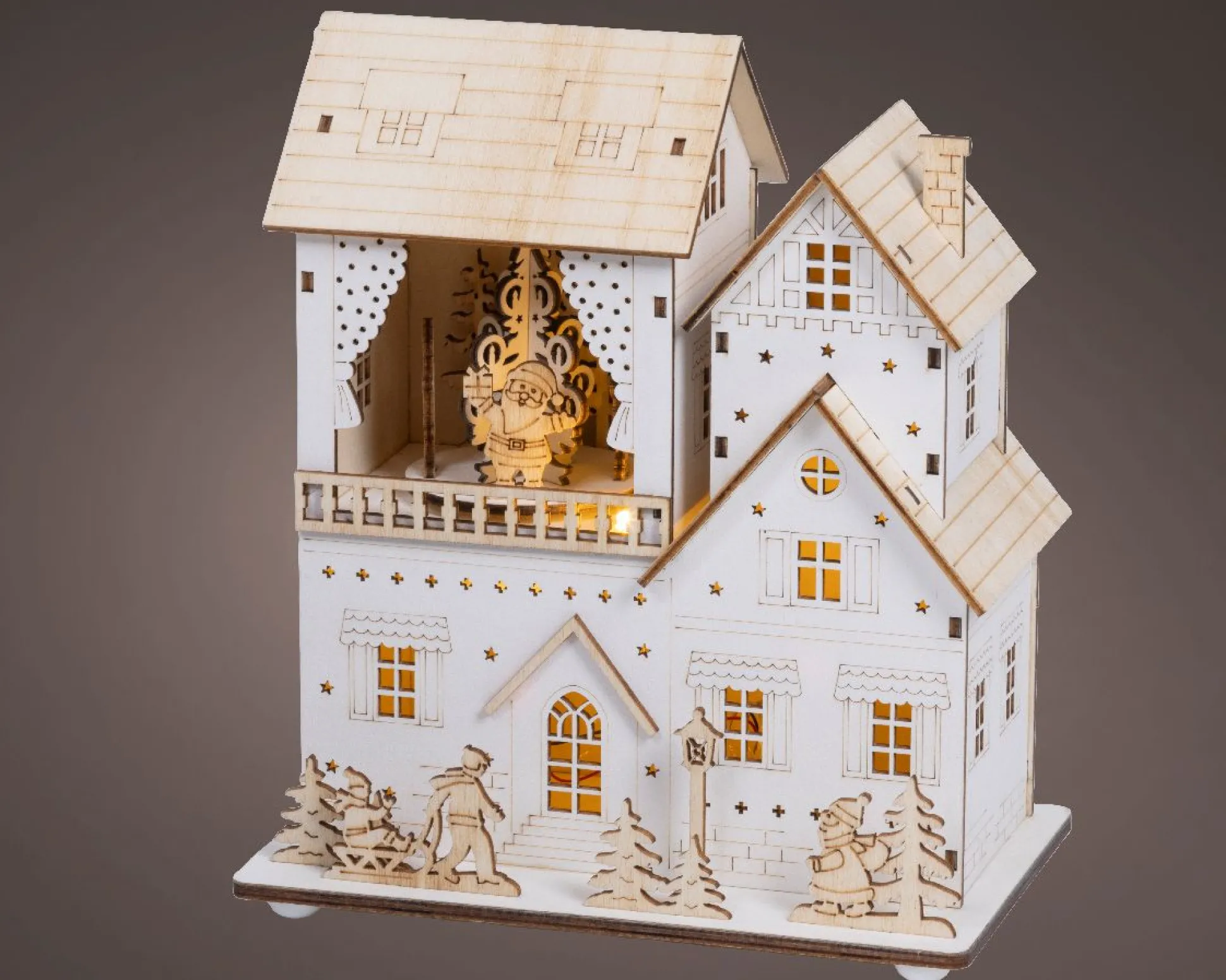 Led scenery triplex steady batterij