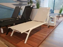 Ligbed Mason wit/licht grijs