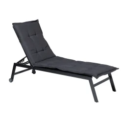 Ligbedkussen 65x200cm panama grey