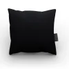 Luxury | Outdoor Cushion 'Rib Black' 45x45cm