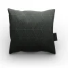 Luxury | Outdoor Cushion 'Triangle Black' 45x45cm