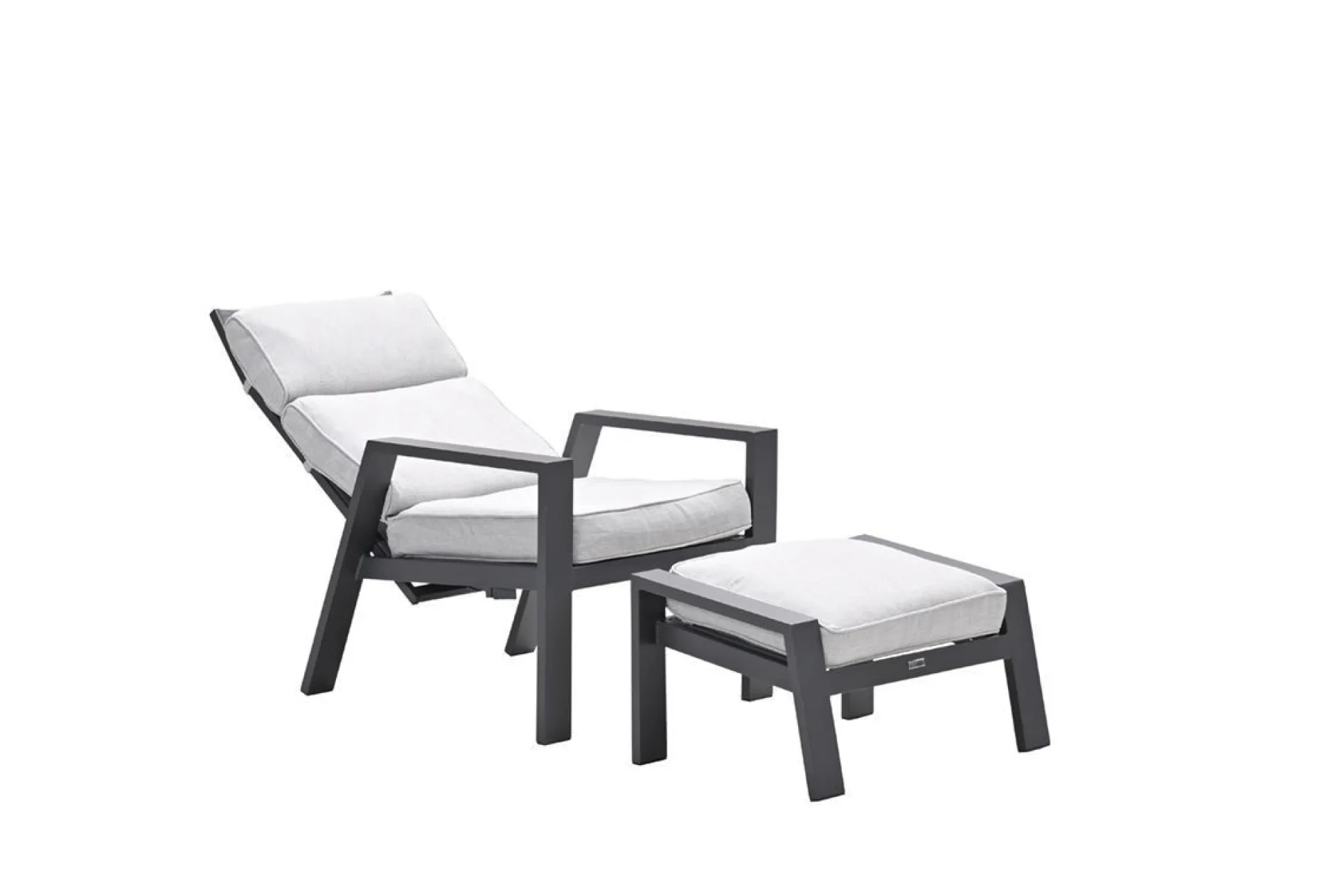 Max verstelbare relaxfauteuil met voetenbank