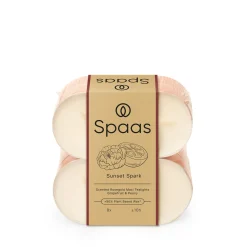 Maxi geurtheelichten roségouden cup sunset spark