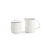 Melk- en suikerpot Studio Base wit