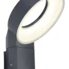 Meridian wandlamp donkergrijs led 16w
