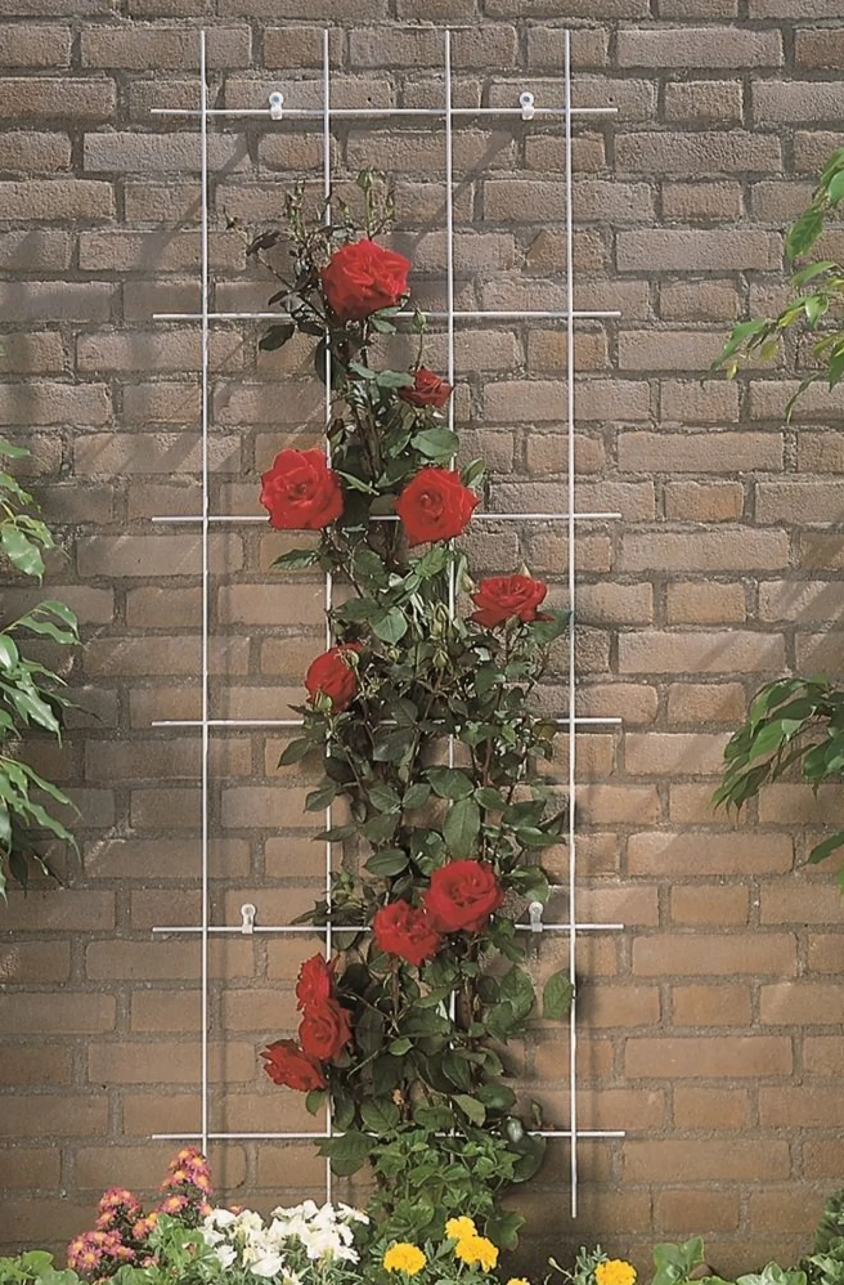 Metalen klimrek grijs