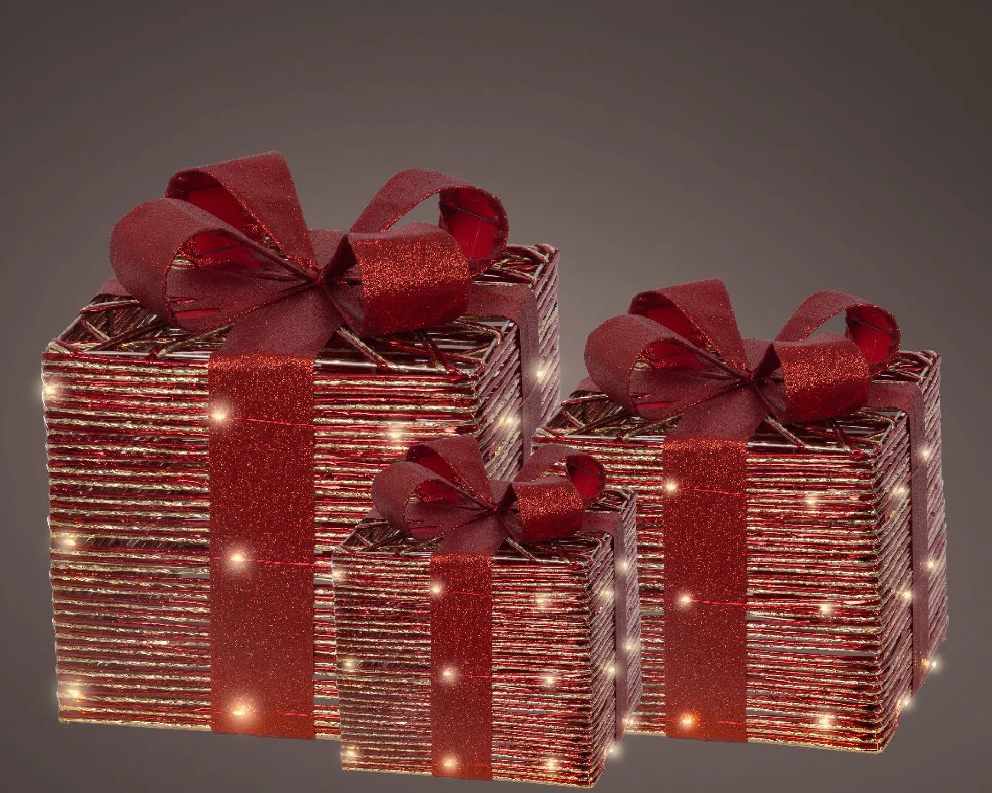 Micro led giftbox steady batterij