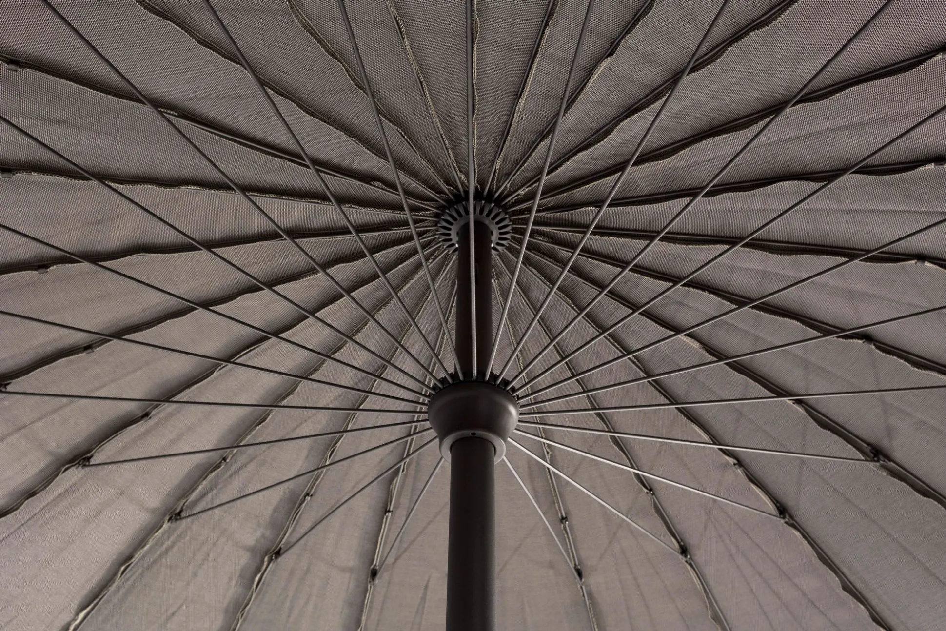 Mid pole Verona d250cm zwart-oranje