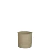 Momo pot cilinder taupe - h14xd14cm