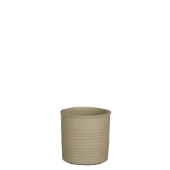Momo pot cilinder taupe - h14xd14cm