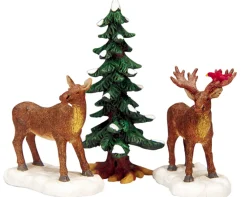 Mr and mrs moose, set of 3