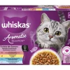 Natvoer voor katten |whiskas aromatic fusion selection 12x85g