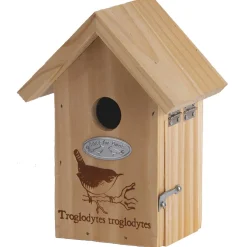 Nestkast winterkoning silhouet