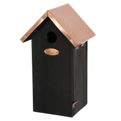Nestkast zwart koper koolmees