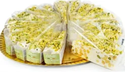 Nougattaart amandel & pistache