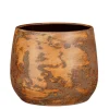 Olaf pot rond roest - h20xd25,5