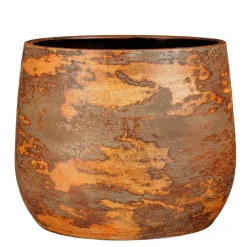 Olaf pot rond roest - h25xd32
