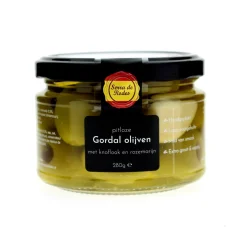 Olijven knoflook rozemarijn 280g