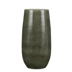 Oliver vaas rond groen - h50xd26cm