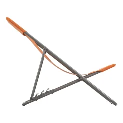 Opvouwbaar ligbed met meerdere standen orange clementine