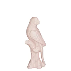 Papegaai roze - l11,5xb7,5xh27cm