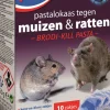 Pastalokaas tegen ratten en muizen Brodi-Kill