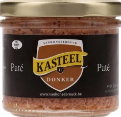 Paté met kasteelbier donker