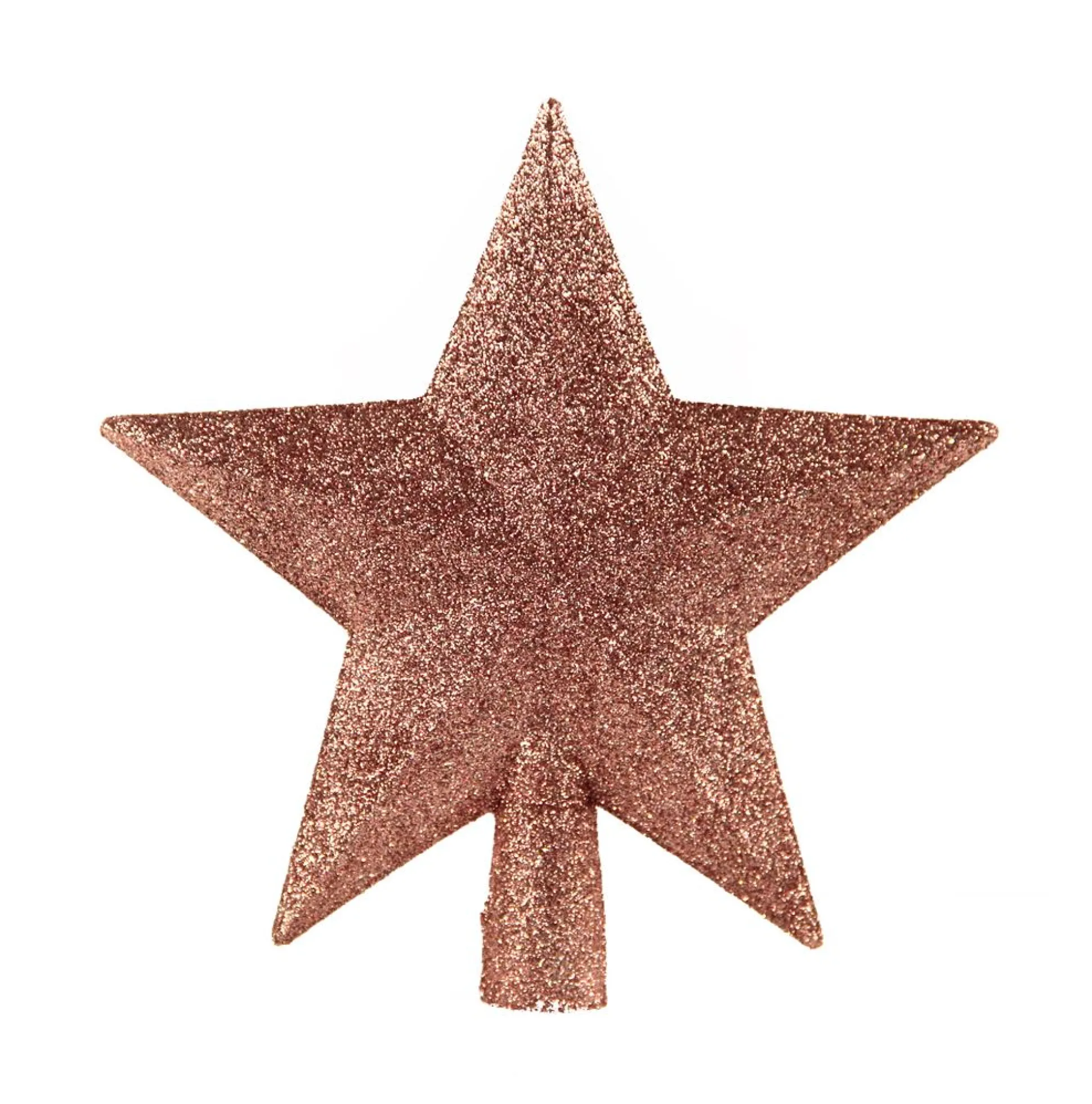 Piek ster glitter oudroze