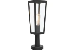 Pine tuinpaal mat zwart e27 40w