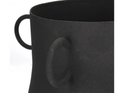 Planter ijzer zwart 32x32x26.5cm