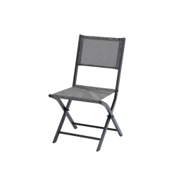 Plooistoel Modulo grijs antraciet