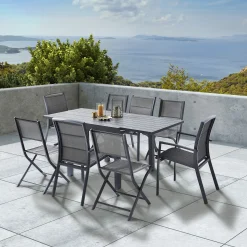 Plooistoel Modulo grijs antraciet