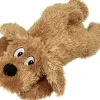 Pluche hond stups geluid 30cm