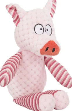 Pluche varken happy 34cm