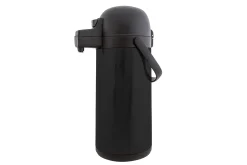 Pompthermos zwart 1,9l met drukknop