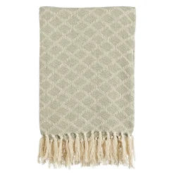 Poplar plaid l.groen - l190xb140cm