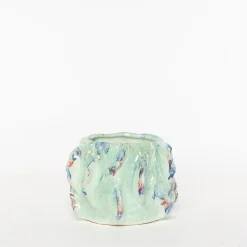 Pot coby 2 blauw / rood