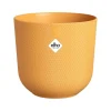 Pot jazz rond 23cm amber geel