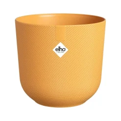 Pot jazz rond 16cm amber geel