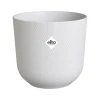 Pot jazz rond 23cm zijdewit