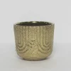 Pot plating gold 11x9cm