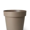 Pot rond happy met wielen 50h 41 taupe