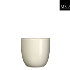 POT ROND TUSCA H14D14.5 CREME ES/13