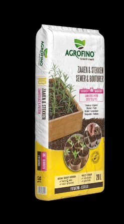 Potgrond voor zaaien en stekken 20l