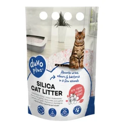Premium silica kattenbakvulling blo