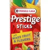 Prestige sticks kleine parkieten met gemengd fruit & bloemen - 2 stuks 60g
