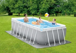 Prism rectangular frame pool set 400x200x122cm