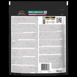 Pro plan sensitive skin hondenvoeding brokjes adult small & mini zalm 700g