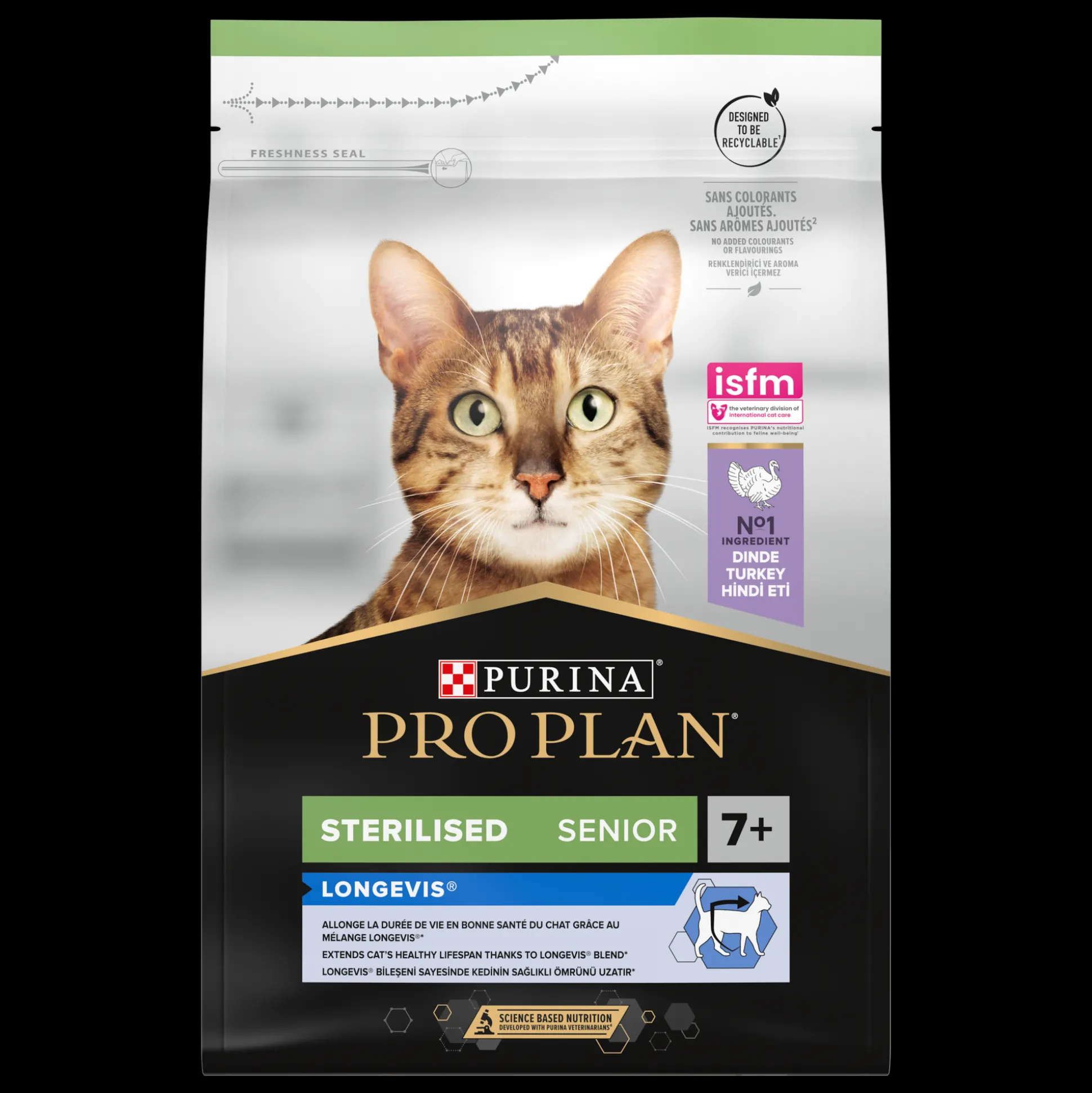 PRO PLAN Sterilised Senior 7+ Kalkoen 3kg
